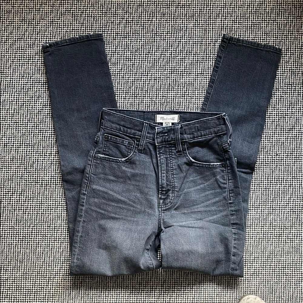Madewell women's black, skinny leg denim Jeans, size 24T